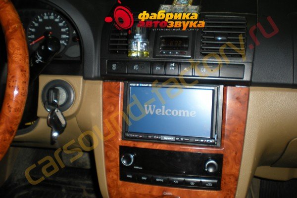 установка 2din автомагнитолы Prology DVS-2140 Prology DVS-2140 SsangYong Rexton