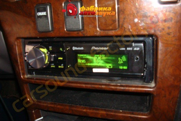 установка 1din автомагнитолы Pioneer Pioneer Subaru Legacy