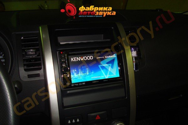 головное устройство Kenwood DNX5580BT Kenwood DNX5580BT Nissan X-Trail