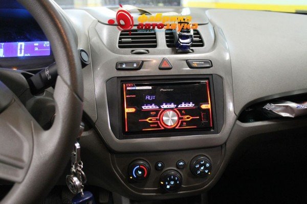 установка и подключение магнитолы Pioneer 2din Chevrolet Cobalt