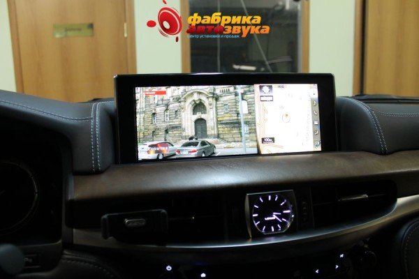 цифровое тв dvb t2 - Lexus LX 2016+