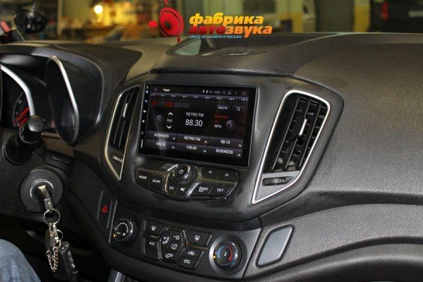 Установка головного устройства Под штатную Chery Tiggo 2016