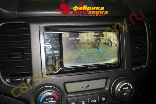 установка автомагнитолы Pioneer Navgate 32BT Pioneer Navgate 32BT Kia Magentis