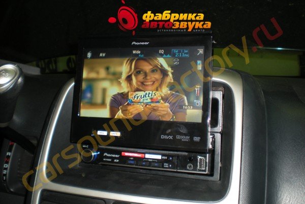 Подключение цифрового тв тюнера AVIS AVS2000DVB Honda CR-V