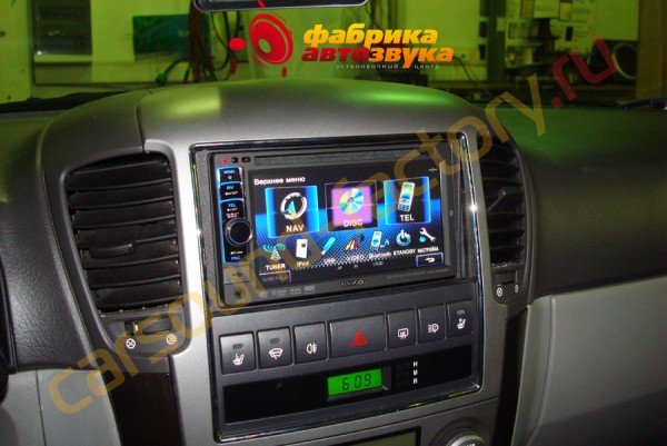 установка мультимедийного центра Kenwood DDX4058BT Kenwood DDX4058BT Kia Sorento