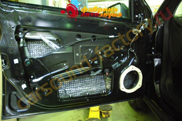 шумоизоляция SGM в один слой SGM Opel Astra