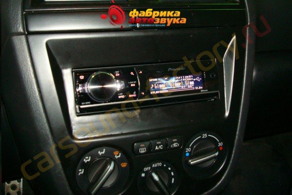 установка автомагнитолы Pioneer DEH-80PRS Pioneer DEH-80PRS Subaru Impreza (Impreza WRX)