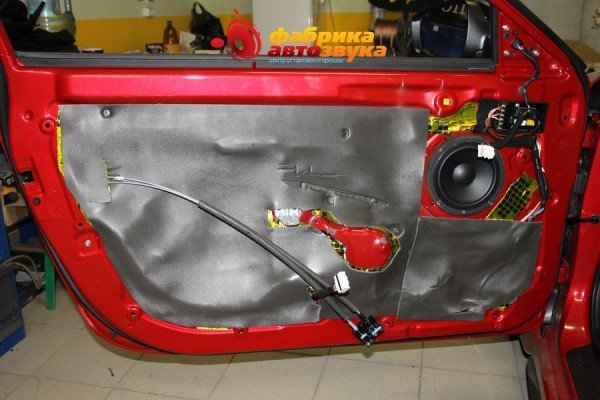 Шумоизоляция дверей Comfort Hyundai Veloster