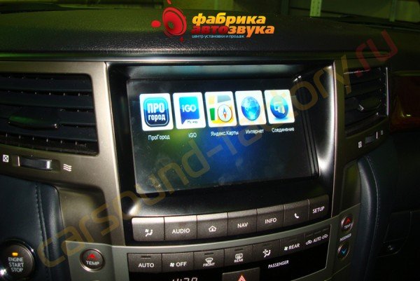 навигационный блок Navibox 9500 Lexus LX 570