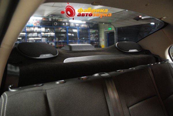 динамики в полку на подиум DLS Renault Fluence