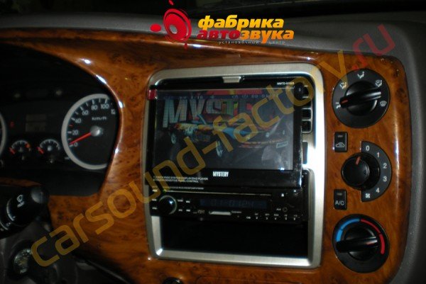 Установка автомагнитоы Mystery MMTD-9102S Mystery MMTD-9102S Hyundai Porter