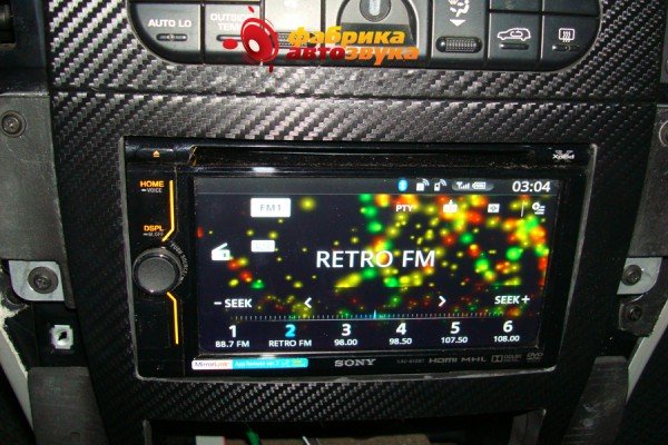 магнитола Sony XAV-612bt Sony XAV-612bt Chrysler Pacifica