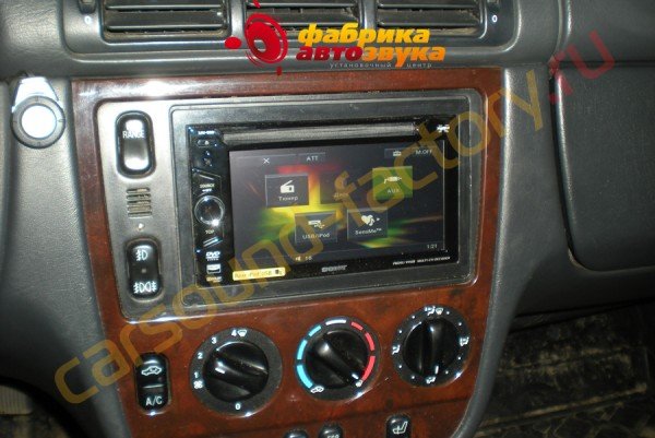 инсталляция головного устройства SONY XAV-E60 SONY XAV-E60 Merсedes ML