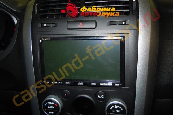 Установка 2din головного устройства JVC JVC KW-NX7000 Suzuki Grand Vitara