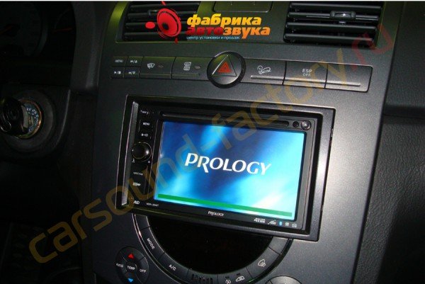 Установка головного устройства Prology MDN-2640T Prology MDN-2640T SsangYong Rexton
