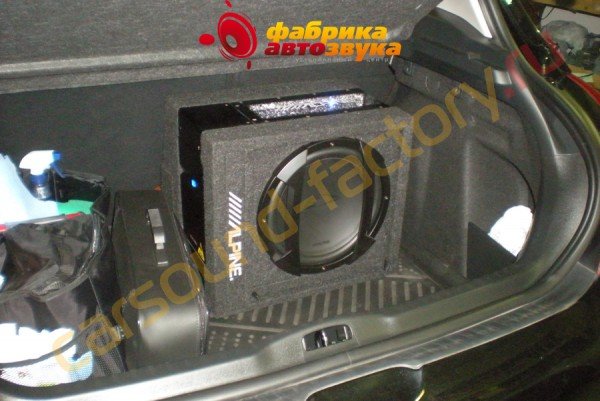 сабвуфер Alpine SWE-3200 Alpine SWE-3200 Peugeot 308