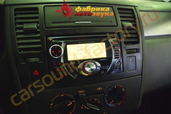 Автомагнитола JVC KW-XG707 JVC KW-XG707 Nissan Tiida