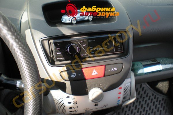 автомагнитола Pioneer DVH-730AV Pioneer DVH-730AV Peugeot 107