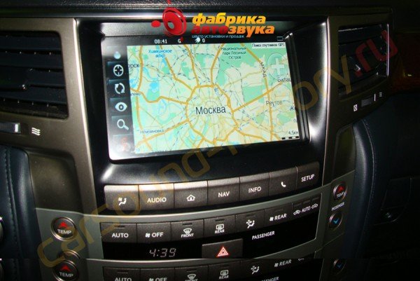 навигационные карты Яндекс Navibox 9500 Lexus LX 570