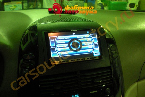установка головного устройства Phantom Phantom Toyota Sienna