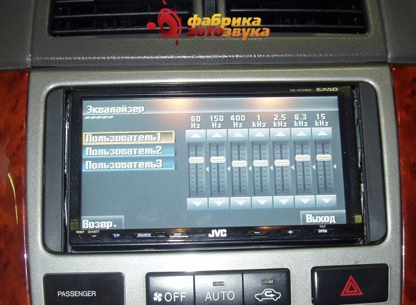 Установка автомагнитолы 2din JVC KW-AVX900EE Toyota Ipsum