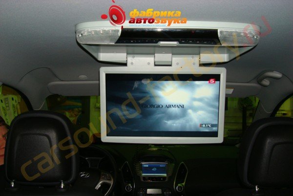 Потолочный монитор AVIS Hyundai iX 35