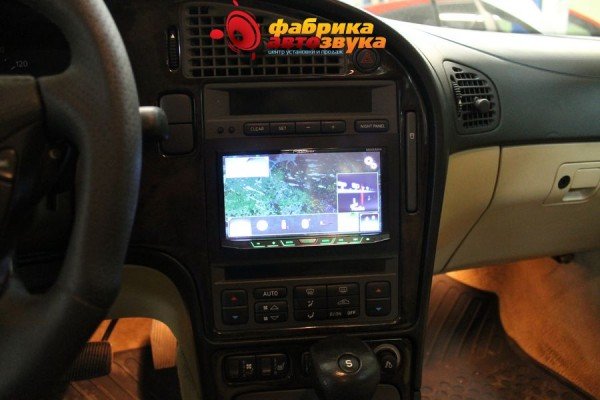 установка 2дин магнитолы Pioneer Saab 9-5