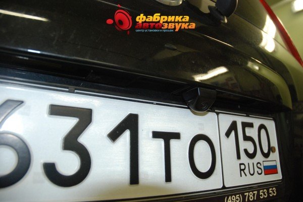 подключение камеры заднего вида AVIS Nissan Note