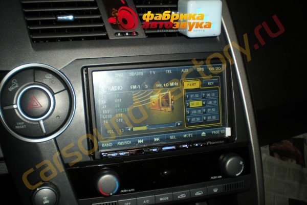 инсталляция автомагнитолы Pioneer noname (китай) Pioneer noname (китай) SsangYong Kyron