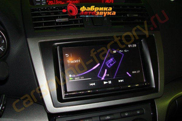 установка автмагнитолы Sony Sony Mazda 6