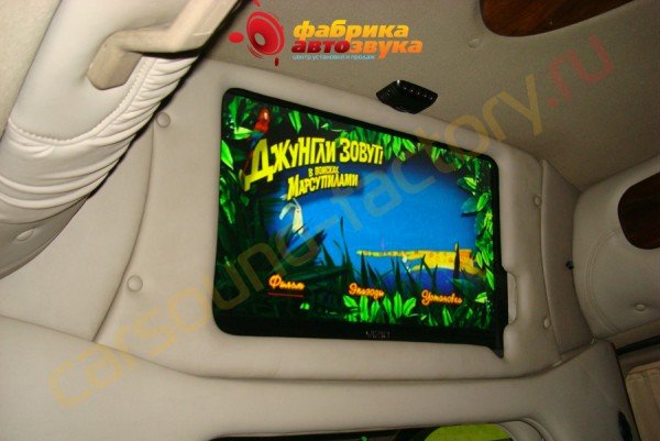 установка ЖК телевизора Visio Chevrolet Express