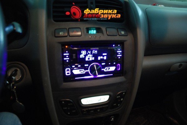 Магнитола 2din Kenwood Hyundai Santa Fe