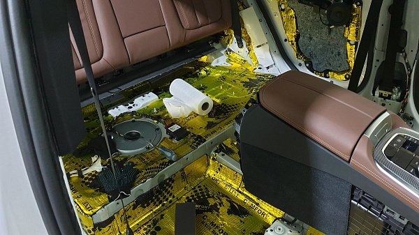 Полная шумоизоляция автомобиля BMW X5 G05 2019 (БМВ Х5) | Обзор работы | Цена и сроки